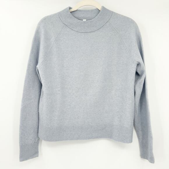 Athleta Womens Fall Hawthorn Extra‎ Fine Merino Wool Blend Crewneck Sweater XS - Picture 2 of 6